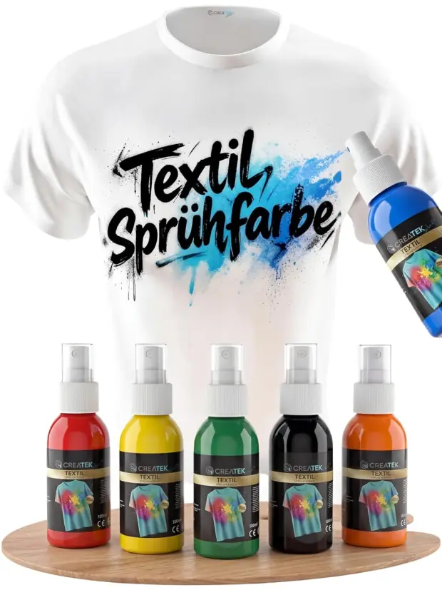 Textilfarbe Spray Classic von CreaTek