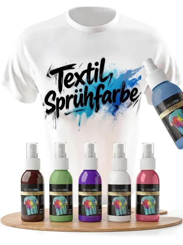 Textilfarbe Spray Creative von CreaTek